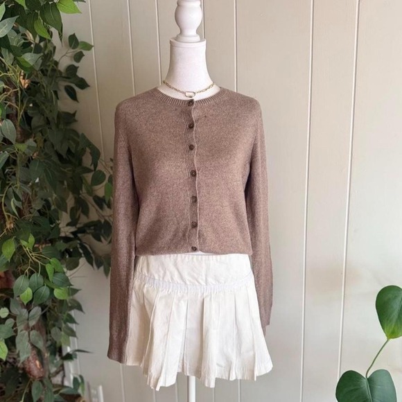 Old Navy Sweaters - Old Navy Brown Cardigan Button Down Long Sleeves Crew Neck Women's Size Medium